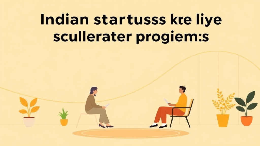 Indian startups ke liye accelerator programs kahan available hain? - BharatBol