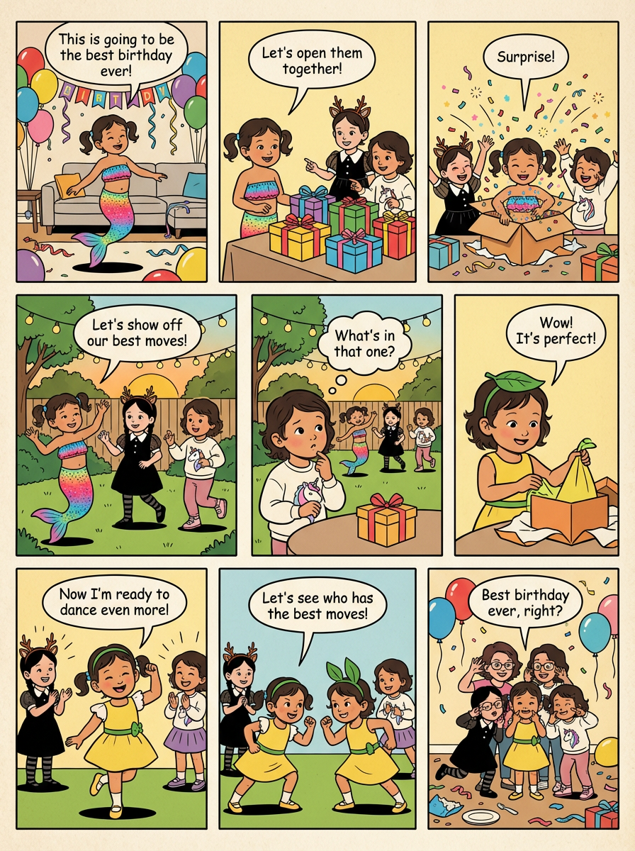 Comic story board