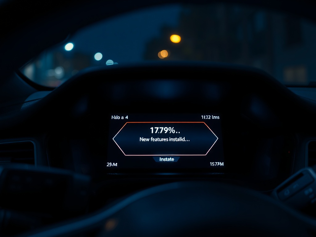 La voiture qui se met à jour seule réécrit l'arithmétique de la marge automobile