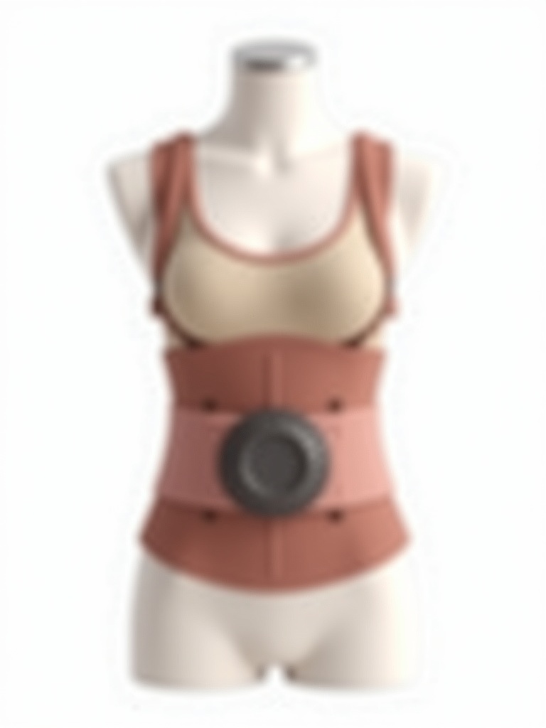 CurveCradle Lumbar Support Vest - Front View