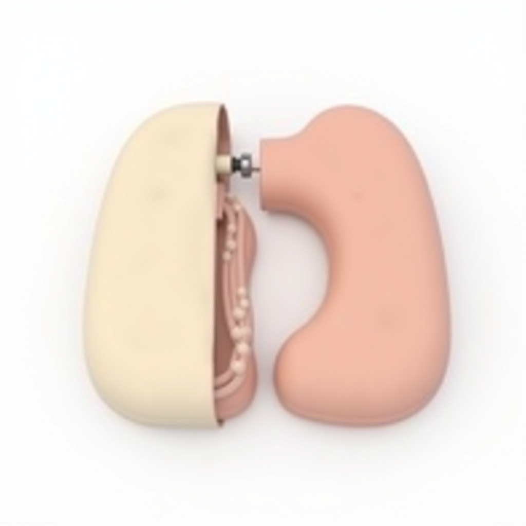 CurveCradle Inflatable BBL Pillow - Chamber Detail