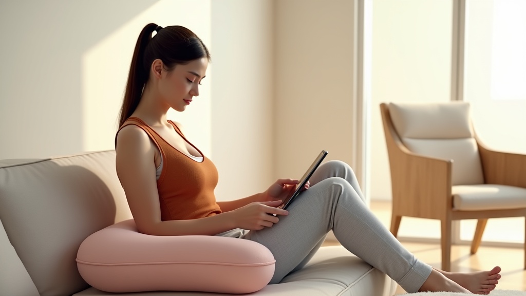 CurveCradle in use - Living Room Recovery