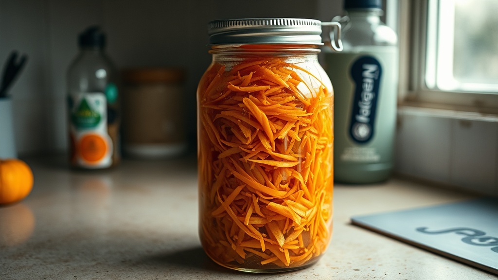 The Real Math of Scrap-Fermented Carrot Ginger Kraut