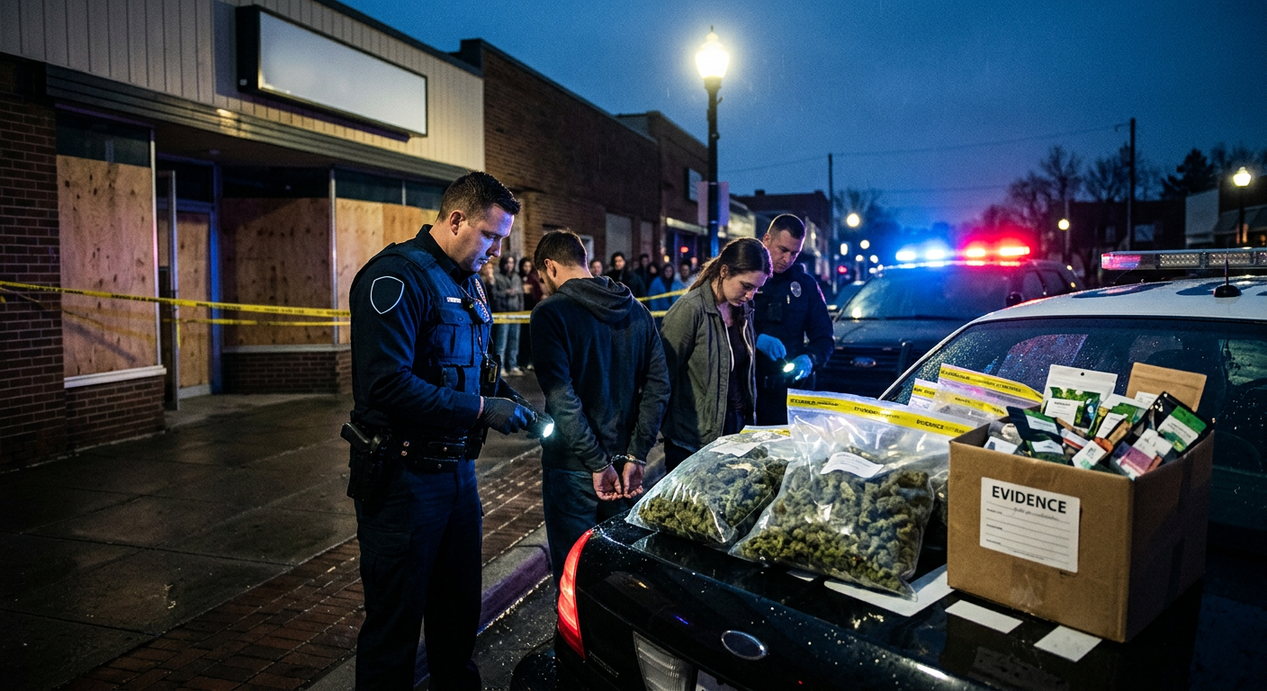 Pounds of Dispensary Marijuana Arrest - Hometown News