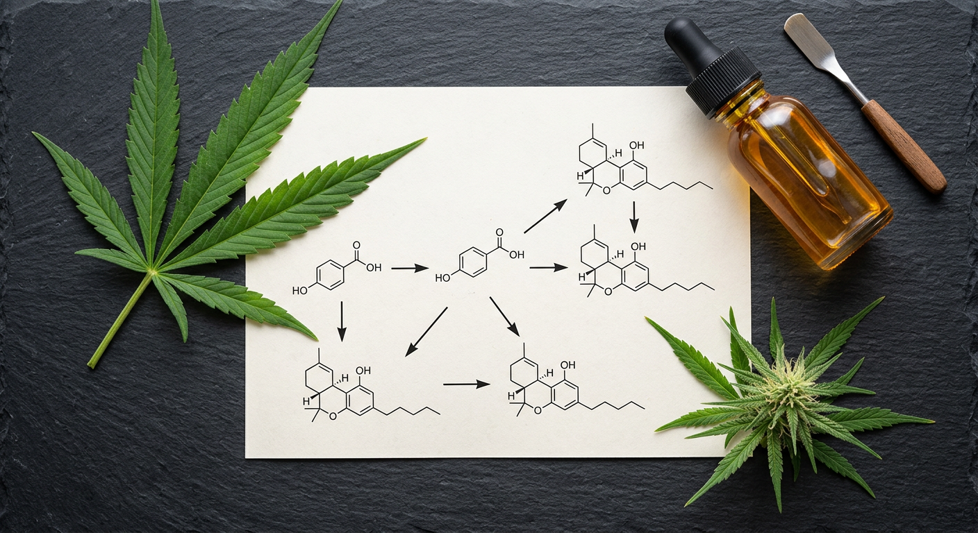 How THCV Forms in the Cannabis Plant: The Biosynthesis Pathway