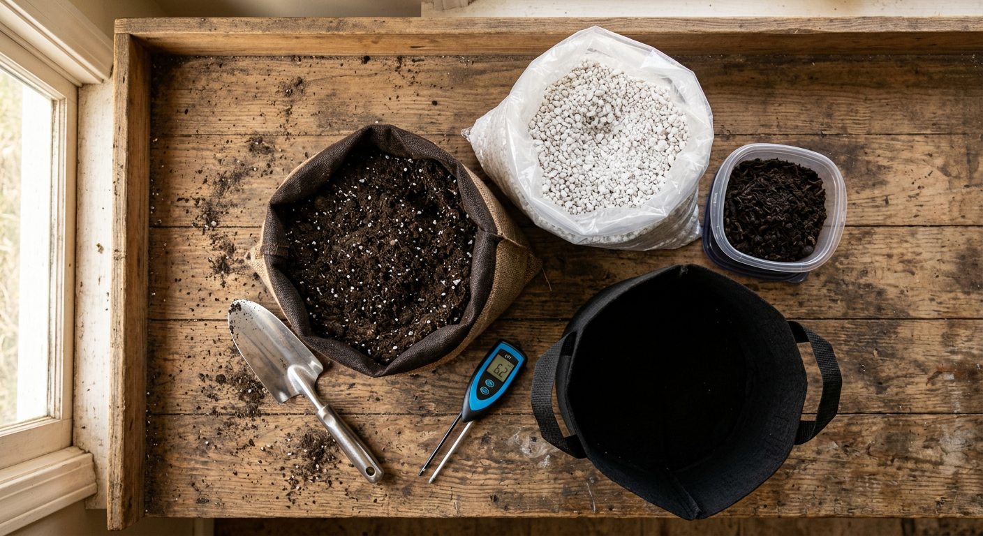 Best Soil for Cannabis Beginners: Pre-Mixed vs DIY Guide