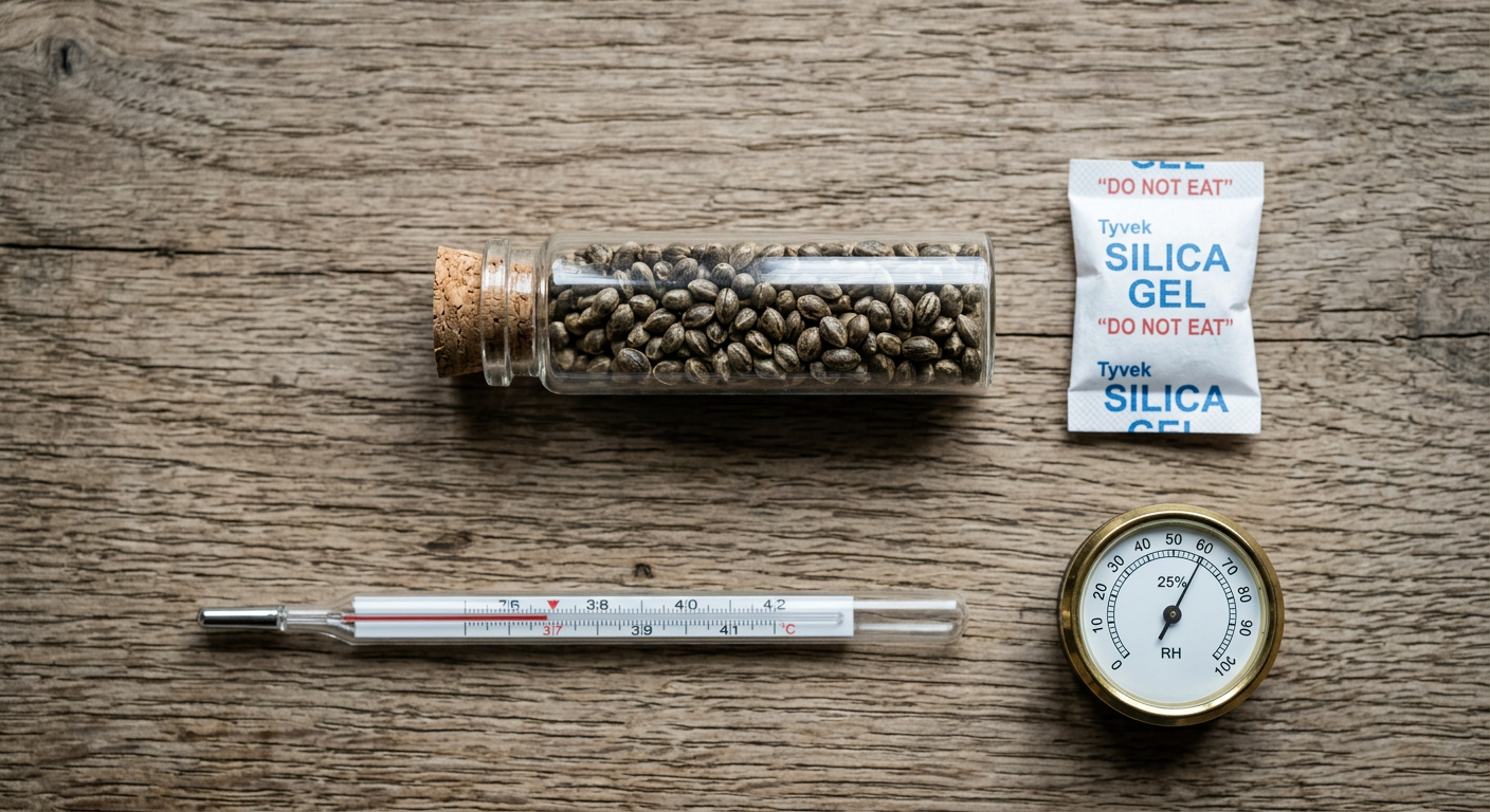 How to Store Cannabis Seeds: Viability Guide (5+ Years)