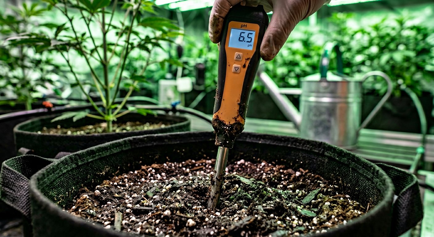 Cannabis Soil pH and Nutrients: What to Know Before You Water