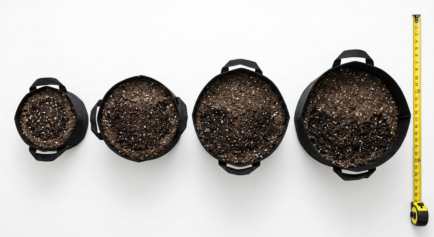 Container Size and How It Interacts With Your Soil Choice