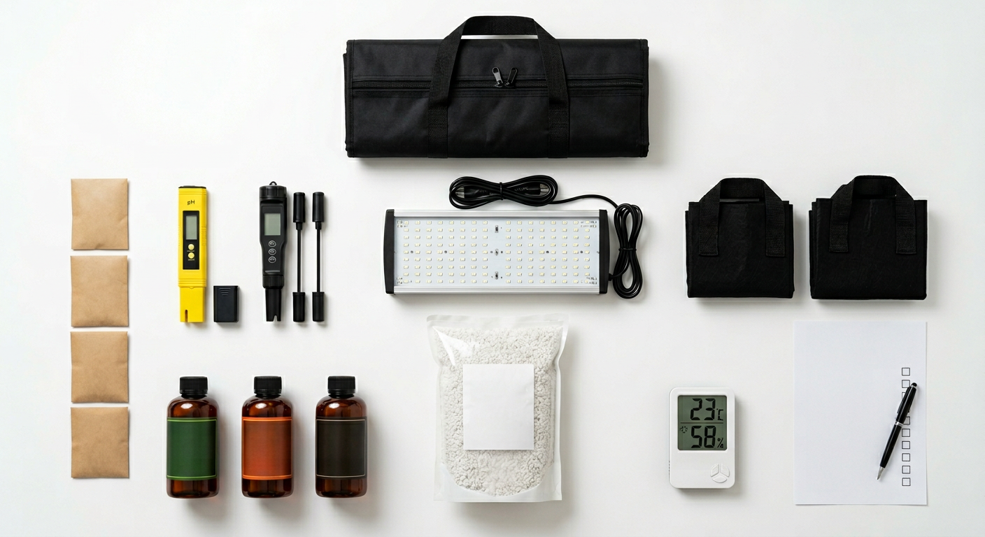 First Cannabis Grow Checklist: Week-by-Week Prep Guide