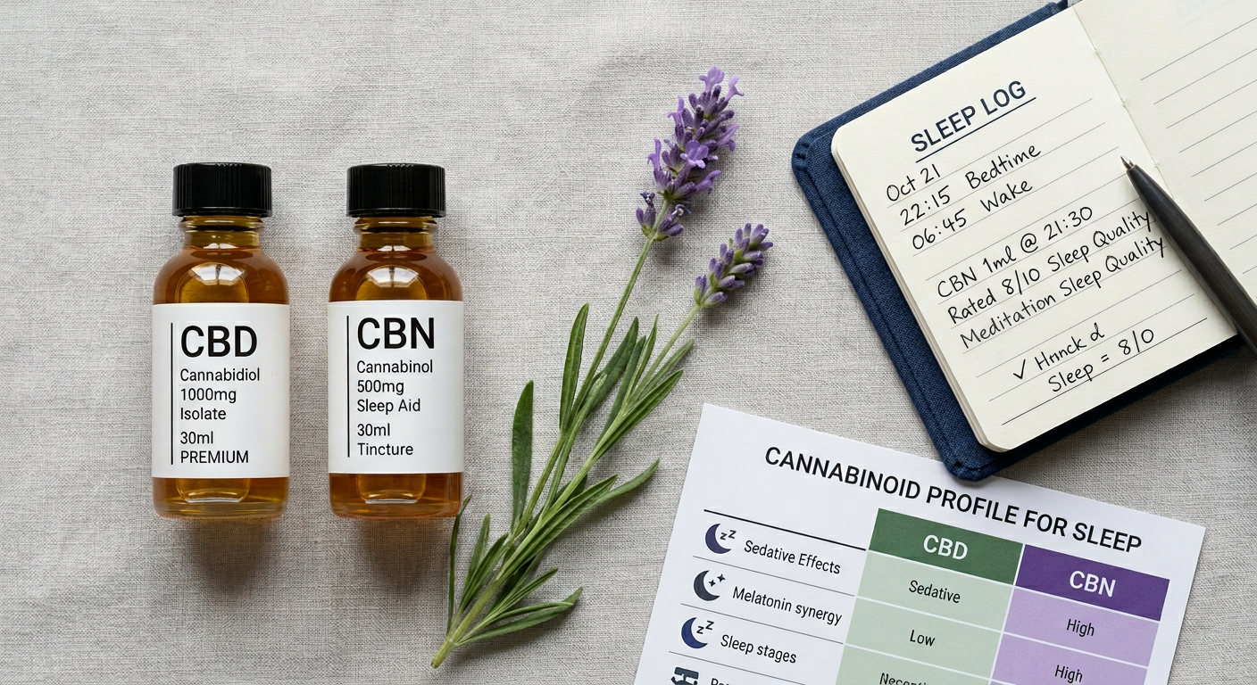 CBN vs CBD for Sleep: An Honest Comparison