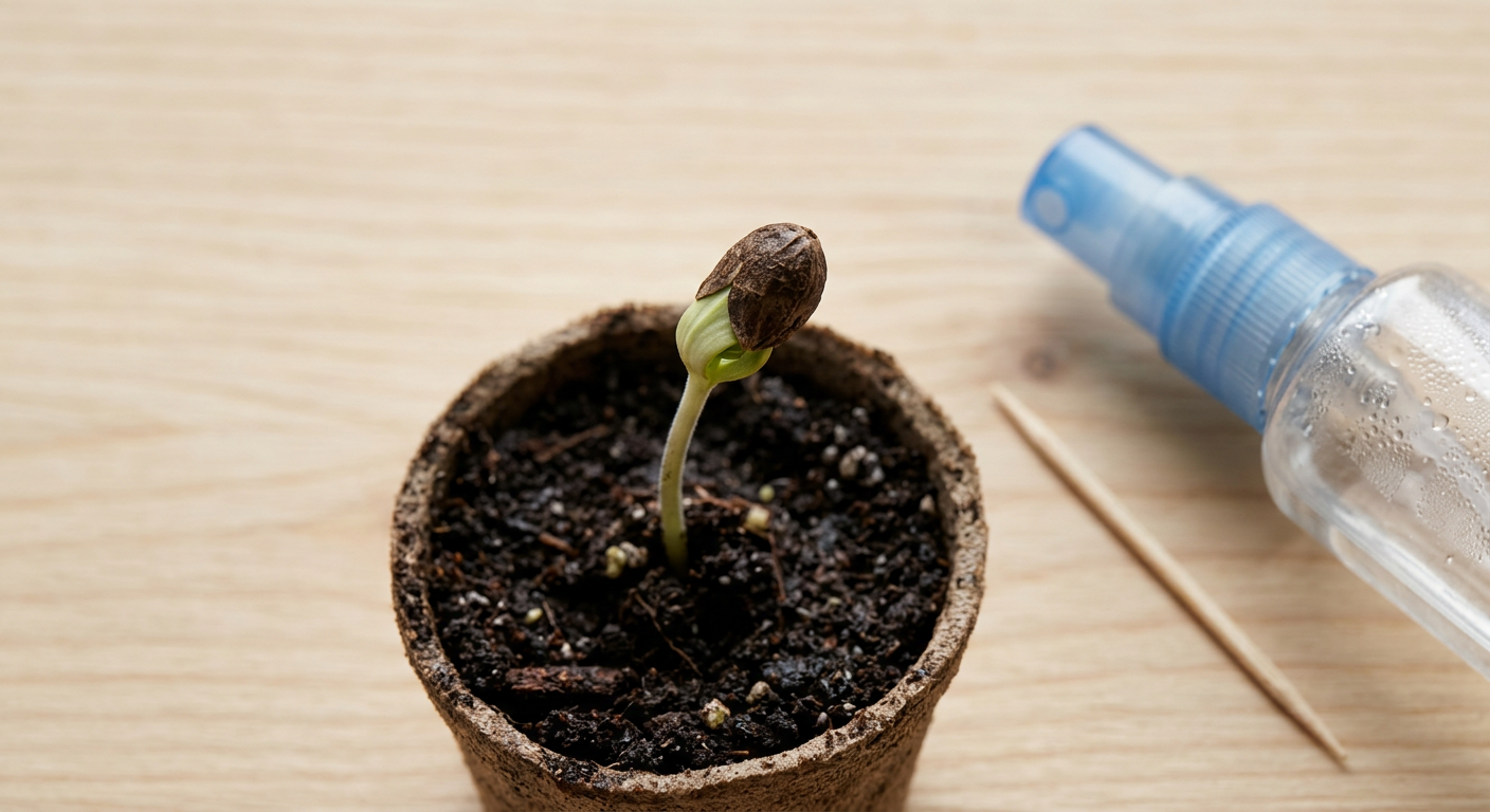 Problem #8: Helmet Head (Seed Shell Stuck on Seedling)