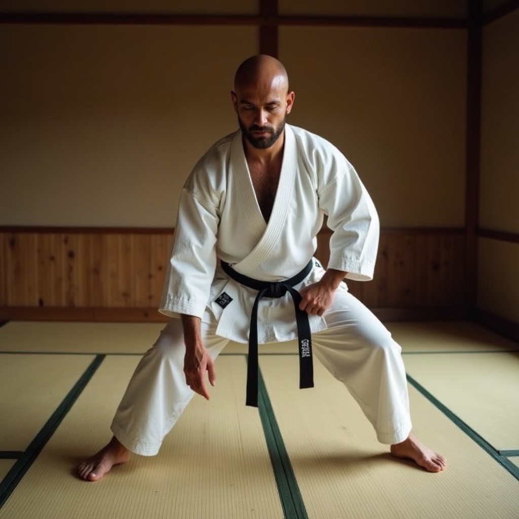 cinematic-photo-of-a-man-wearing-a-white-aikido-3haf7qg34b