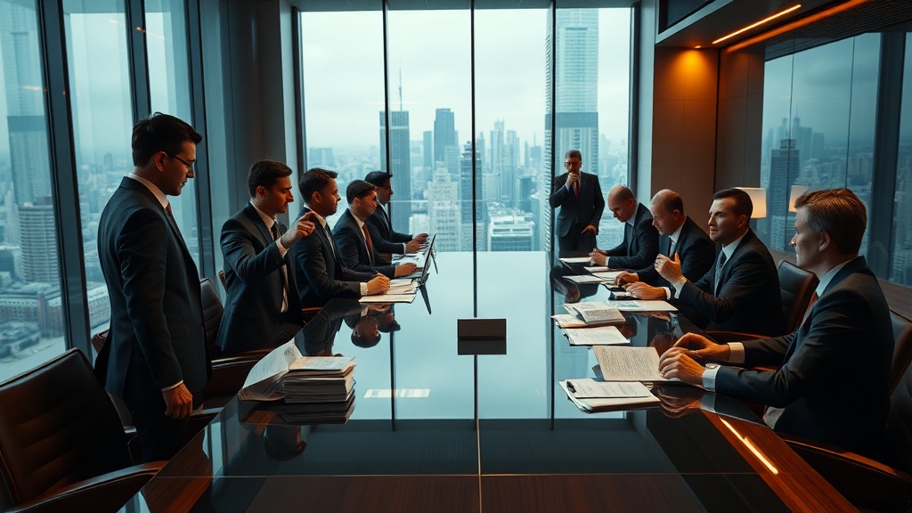 Tense corporate meeting as a reminder of stewardship challenges