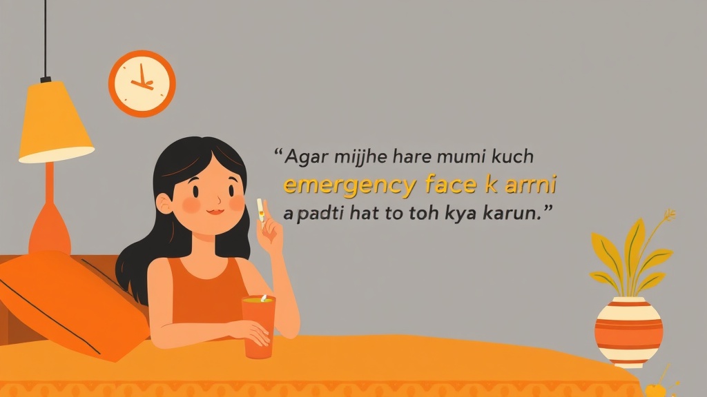 Agar mujhe kuch emergency face karni padti hai toh kya karun? - BharatBol