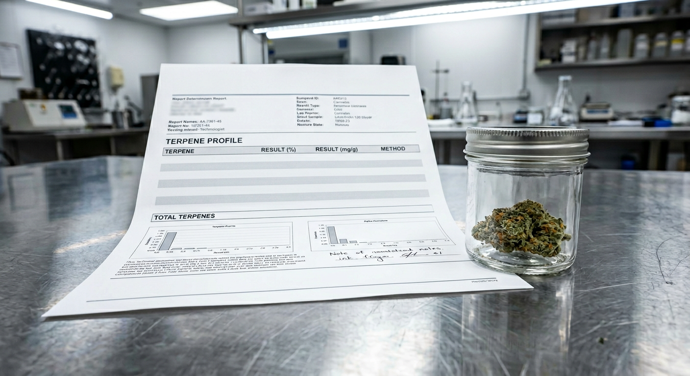 Pinene Terpene Concentrations: What the Lab Data Shows