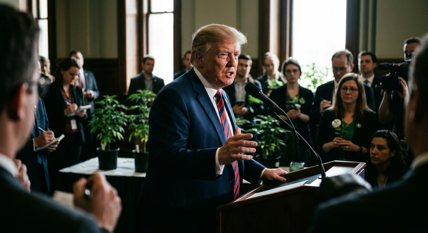 Trump Proposes To Keep Protecting State Medical Marijuana Laws From Federal Interference While Blocking DC From Legalizing Recreational Sales