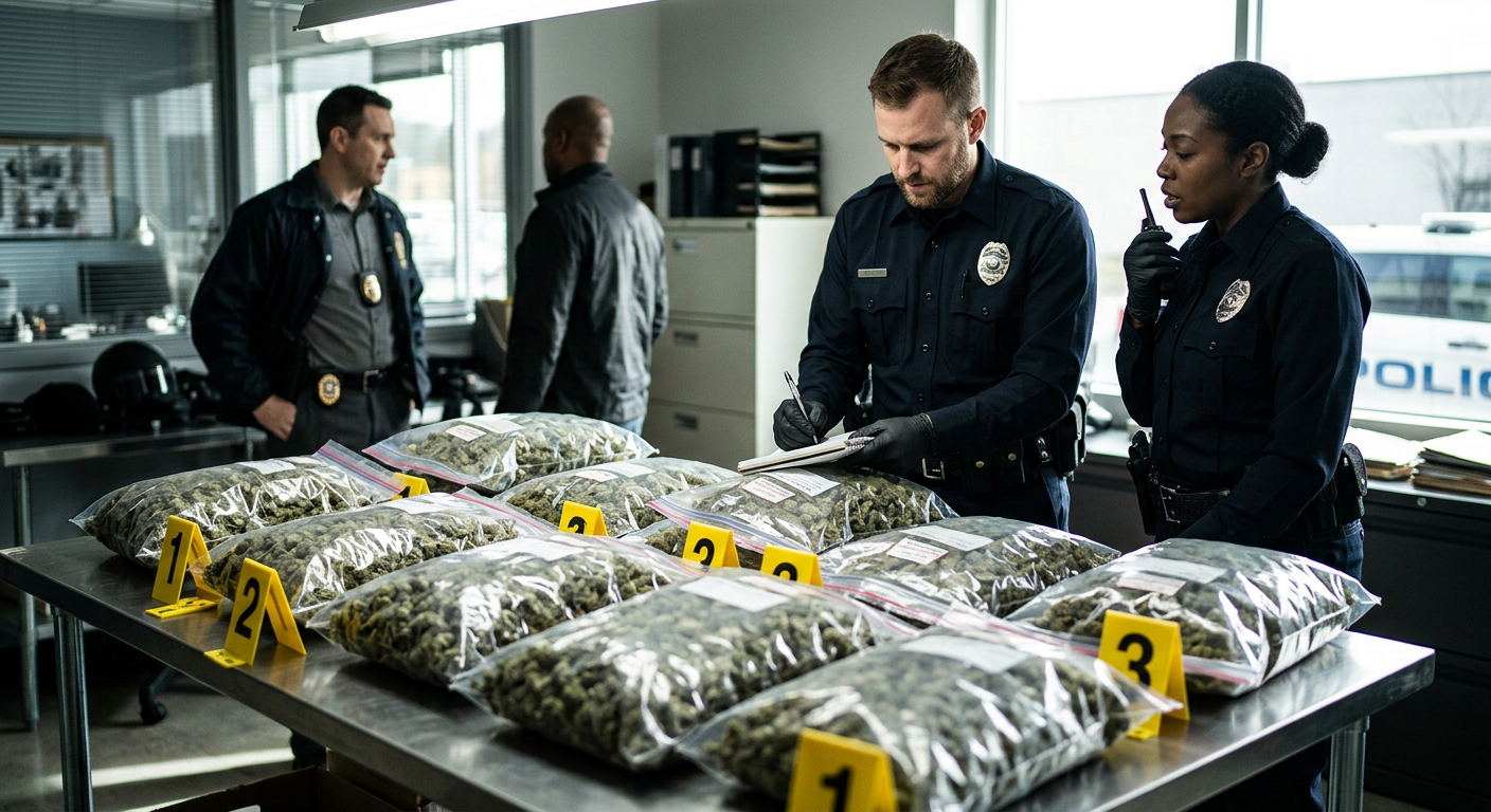Pounds of Dispensary Marijuana Arrest - Hometown News