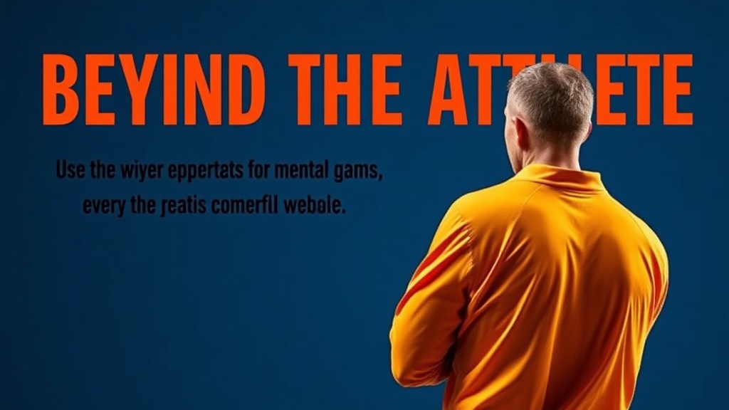 Beyond the Buzzer: Mastering Your Mental Game for Peak Performance (No Matter the Arena)