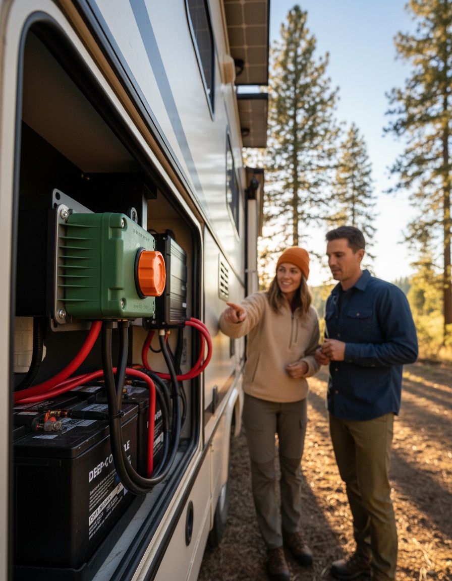 Nueva llave corta corriente rotativa para sistemas de energía de 12V a 48V: seguridad y eficiencia en mantenimiento