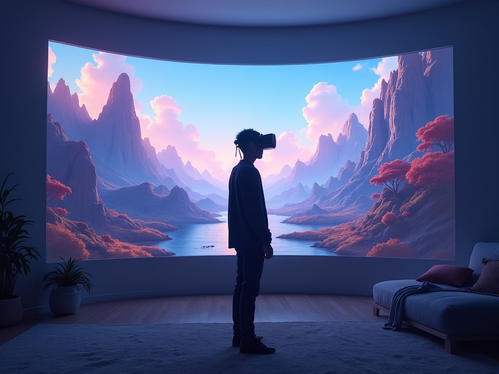 Diferentes tipos de usuarios, gamers y familias, disfrutando de las gafas VR Meta Quest 2