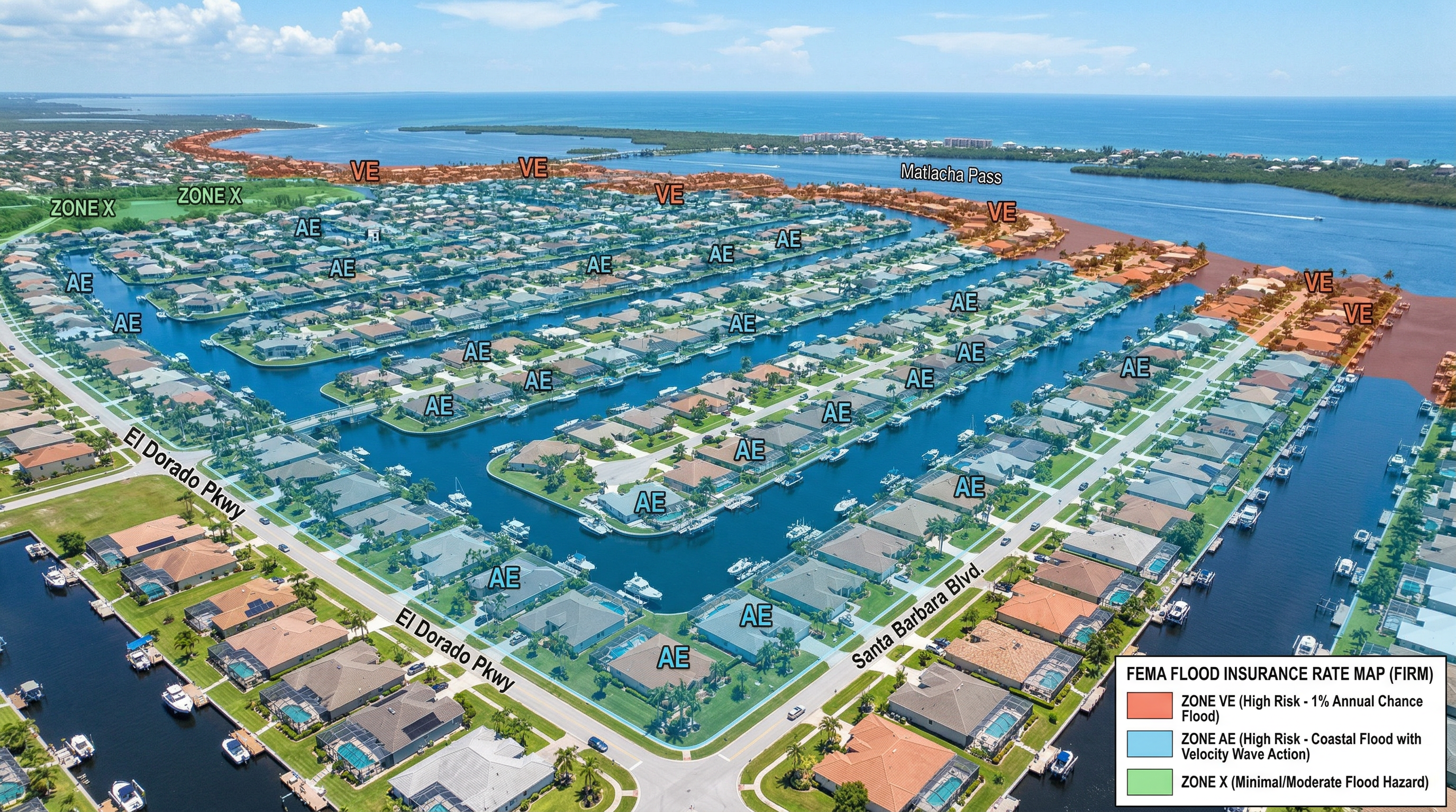 Zonas de Inundación en el Suroeste de Florida: Lo Que Debes Saber Antes de Comprar