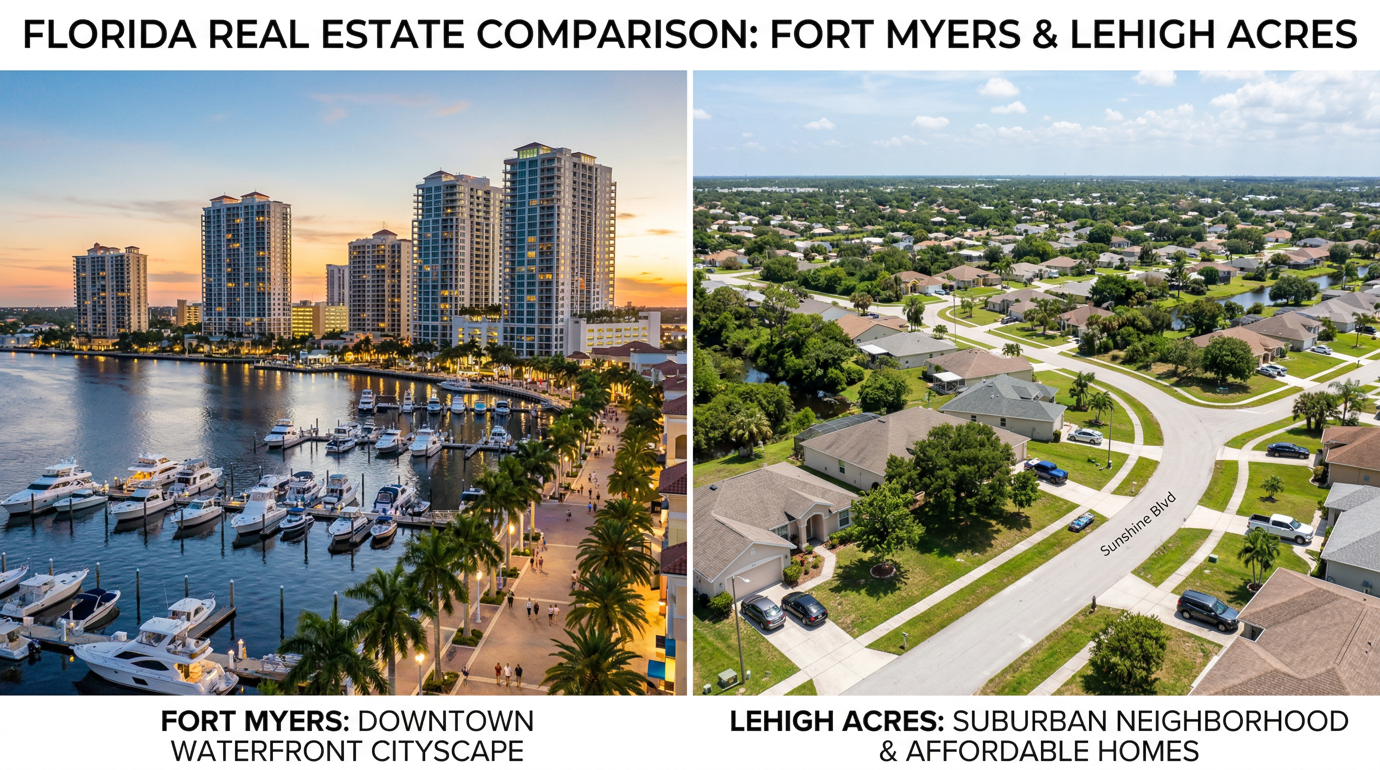 Fort Myers vs Lehigh Acres: The 2026 Comparison You Need Before You Buy