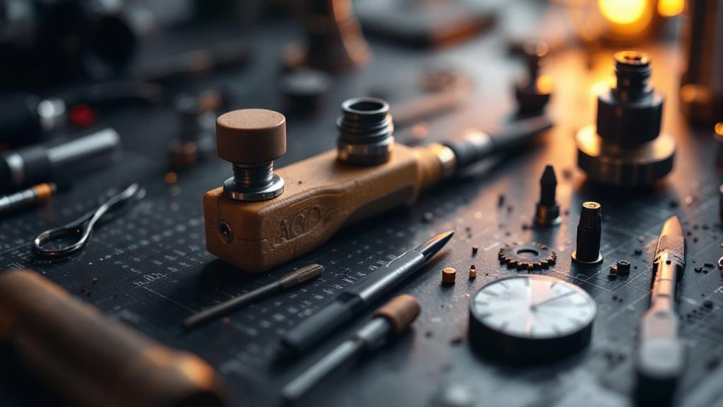 Illustration of AI tools interface with digital icons and futuristic technology elements