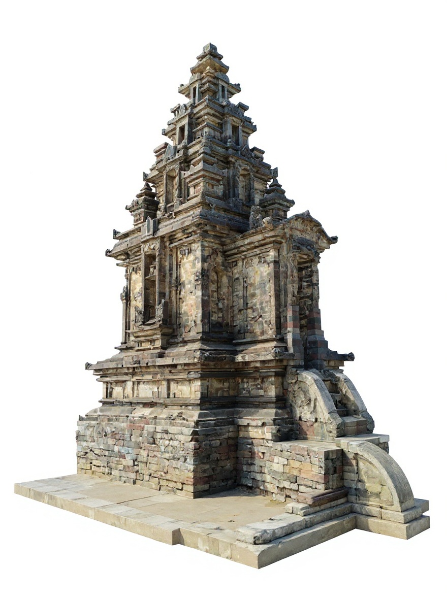 stone temple — free 3D model