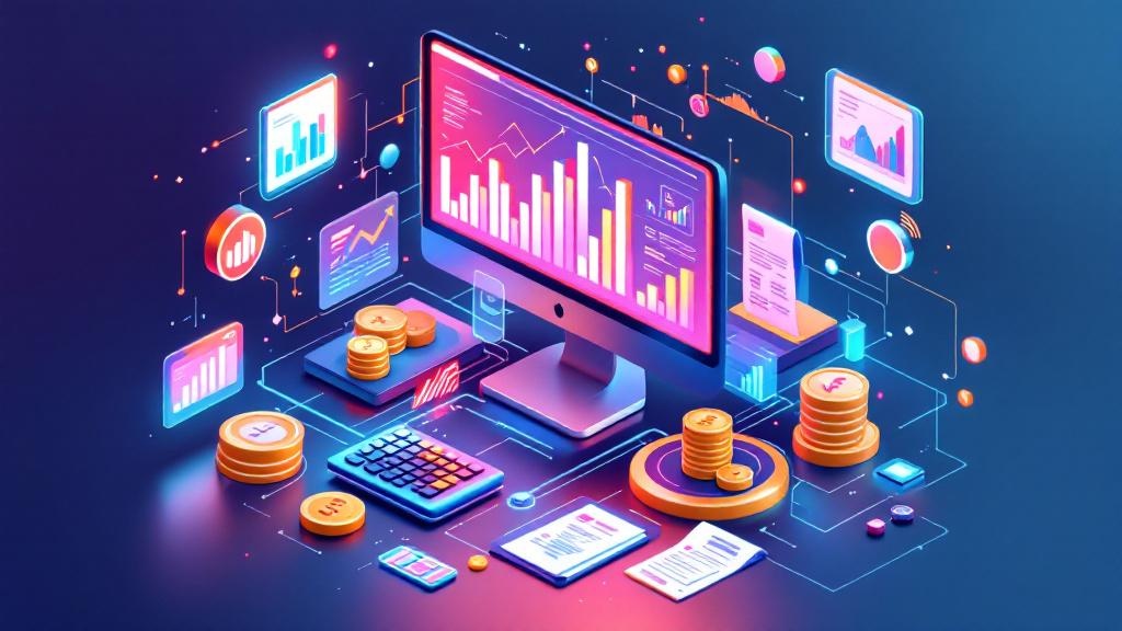 Small business accounting software interface showcasing AI-powered financial management tools