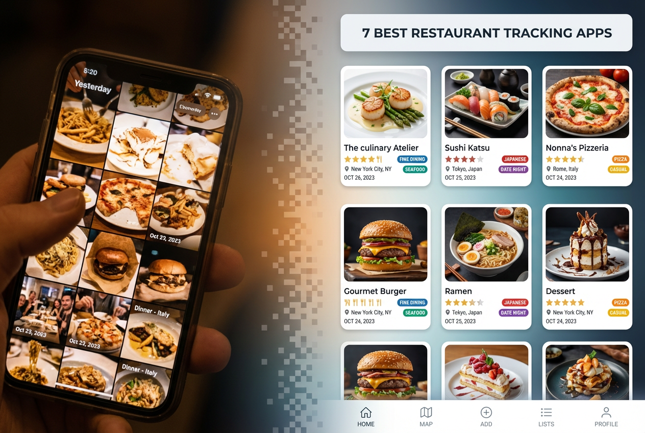 7 Best Restaurant Tracking Apps to Organize Your Meals