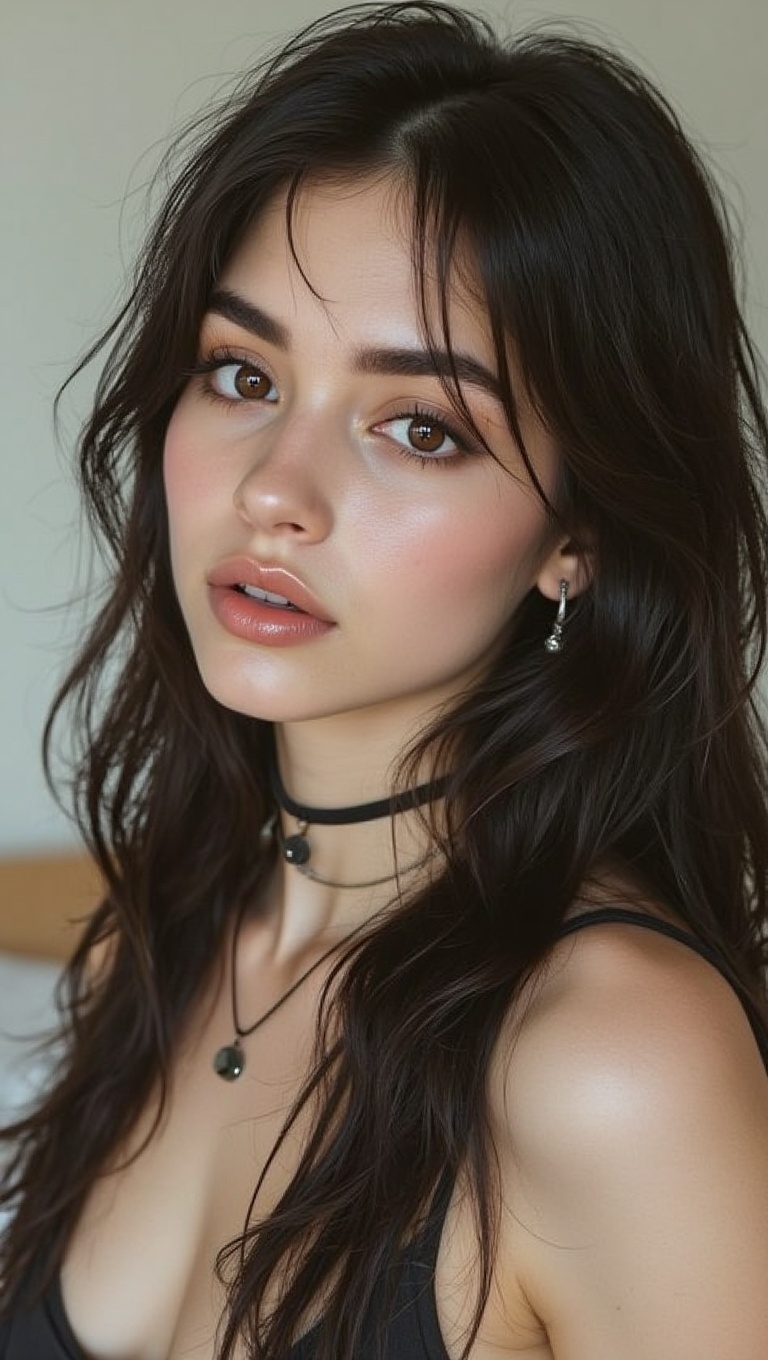 realistic-young-woman-standing-in-a-simple-bedroom-6o3bpdu1v