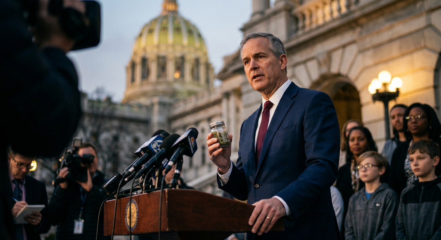 Pennsylvania Governor Says Legalizing Marijuana Will Raise Revenue To Support Kids And Public Safety Programs