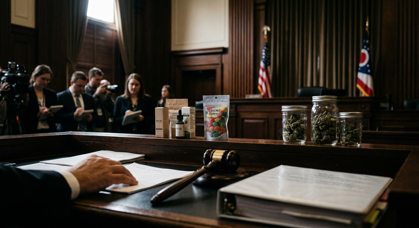 Ohio Judge Pauses Hemp Product Ban Enforcement, Saying It Favors Marijuana Industry