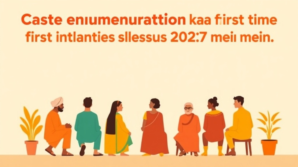Caste enumeration ka first time inclusions kya hai Census 2027 mein? - BharatBol