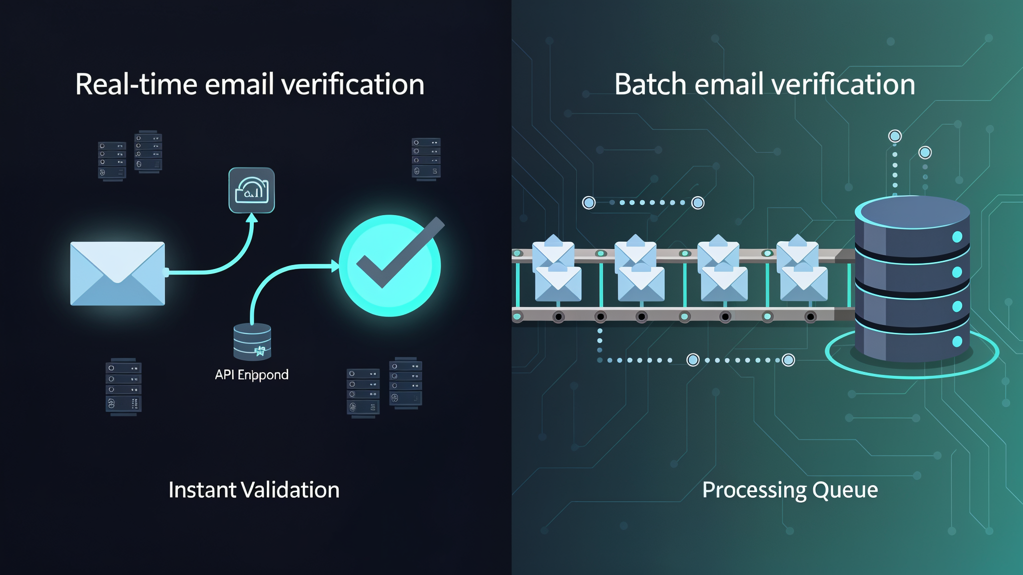 Real-Time vs Batch Email Verification: When to Use Each
