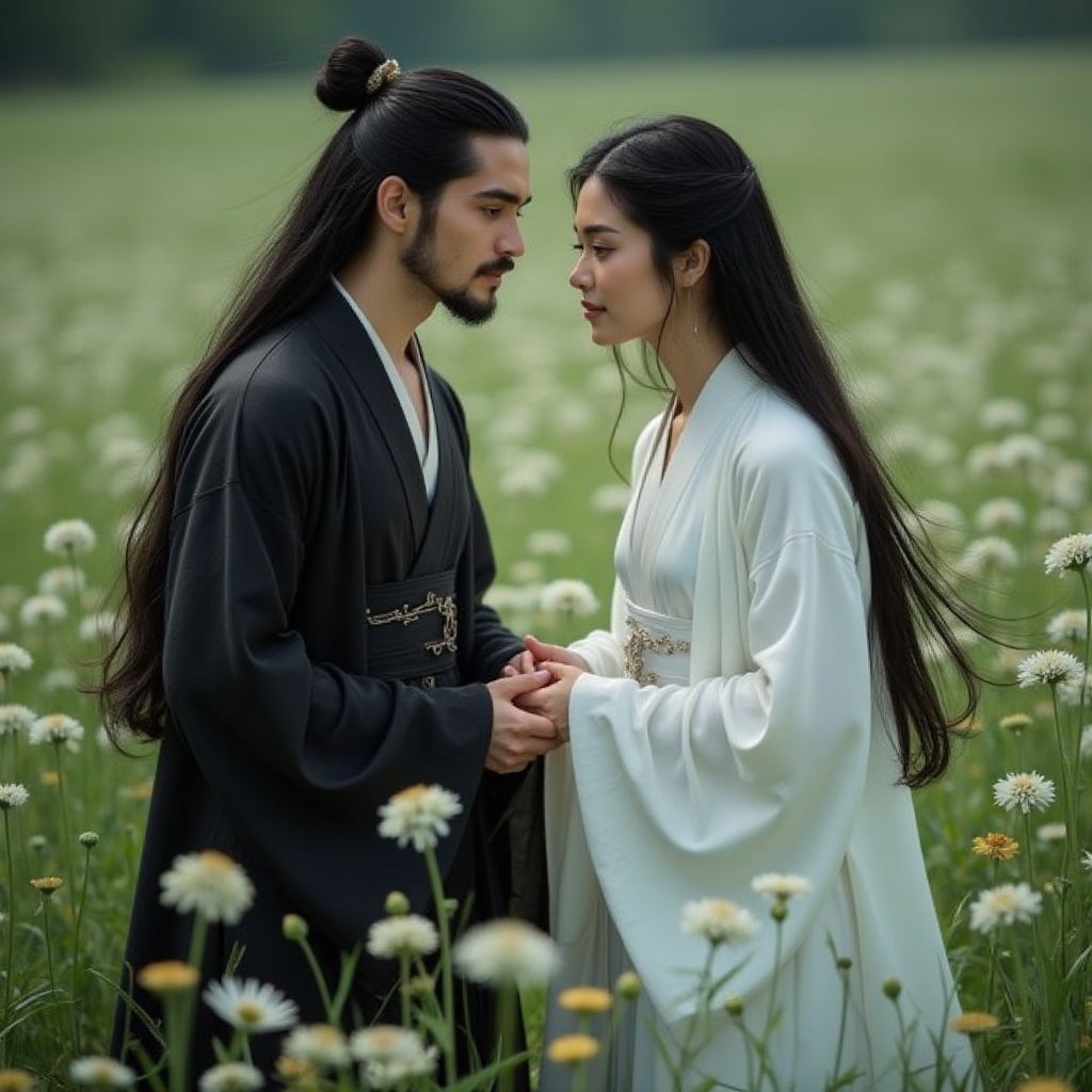 two-men-wei-ying-and-lan-zhan-in-traditional-yybckx24vl