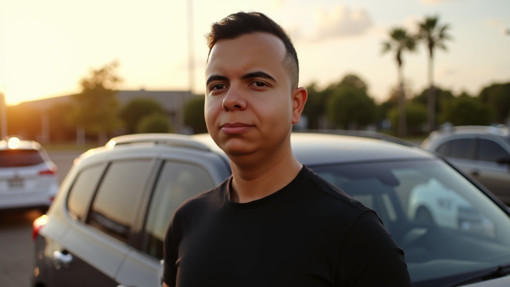 Felipe Miranda com SUV certo para Turo — escolha de carro Turo baseada em dados