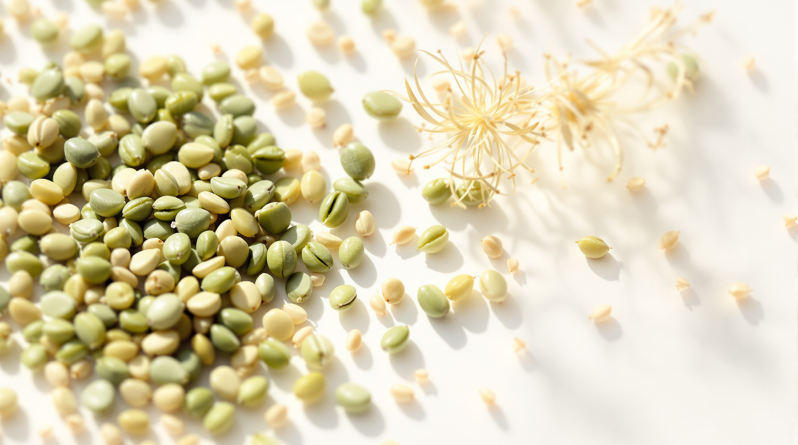 간세포 보호 성분, 밀크시슬 실리마린 원물 접사 이미지