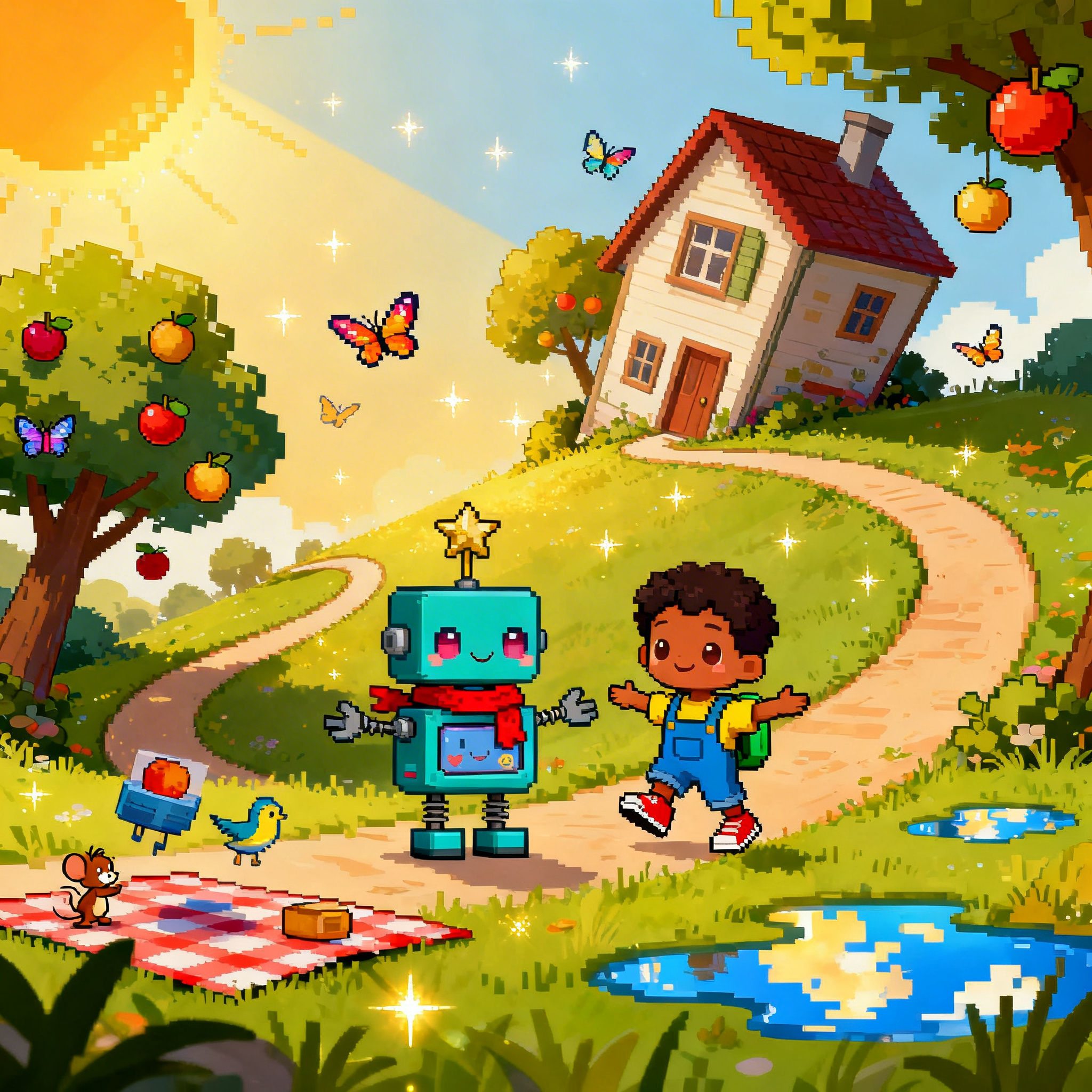 Dalle's Topsy-Turvy Day