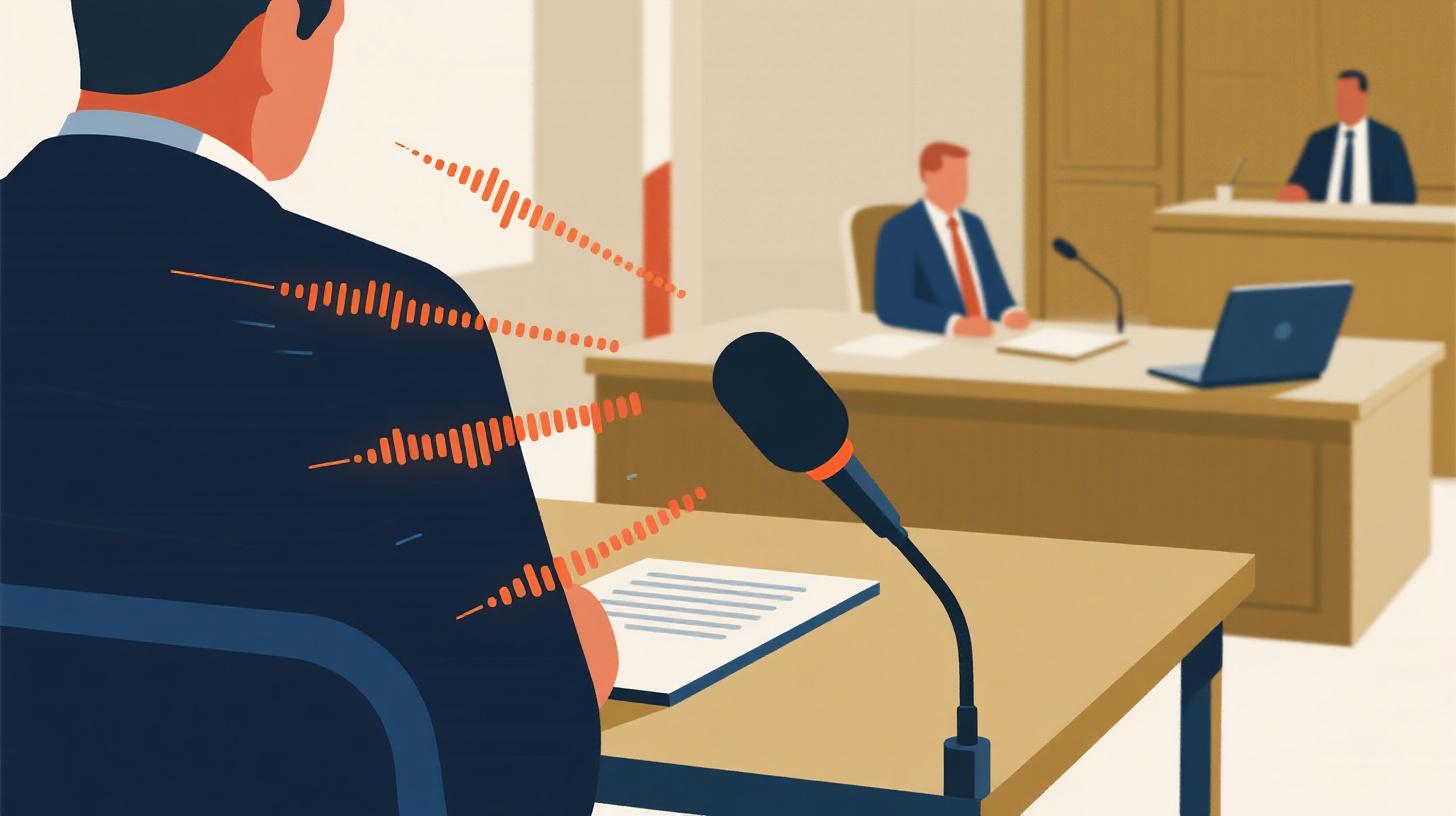 How to Diarize and Transcribe Legal Depositions and Court Hearings