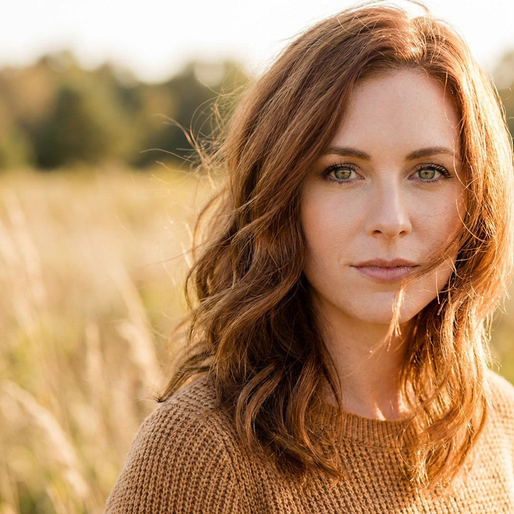 Photorealistic AI-generated portrait with stunning golden hour lighting, 4K quality by Nano Banana Pro