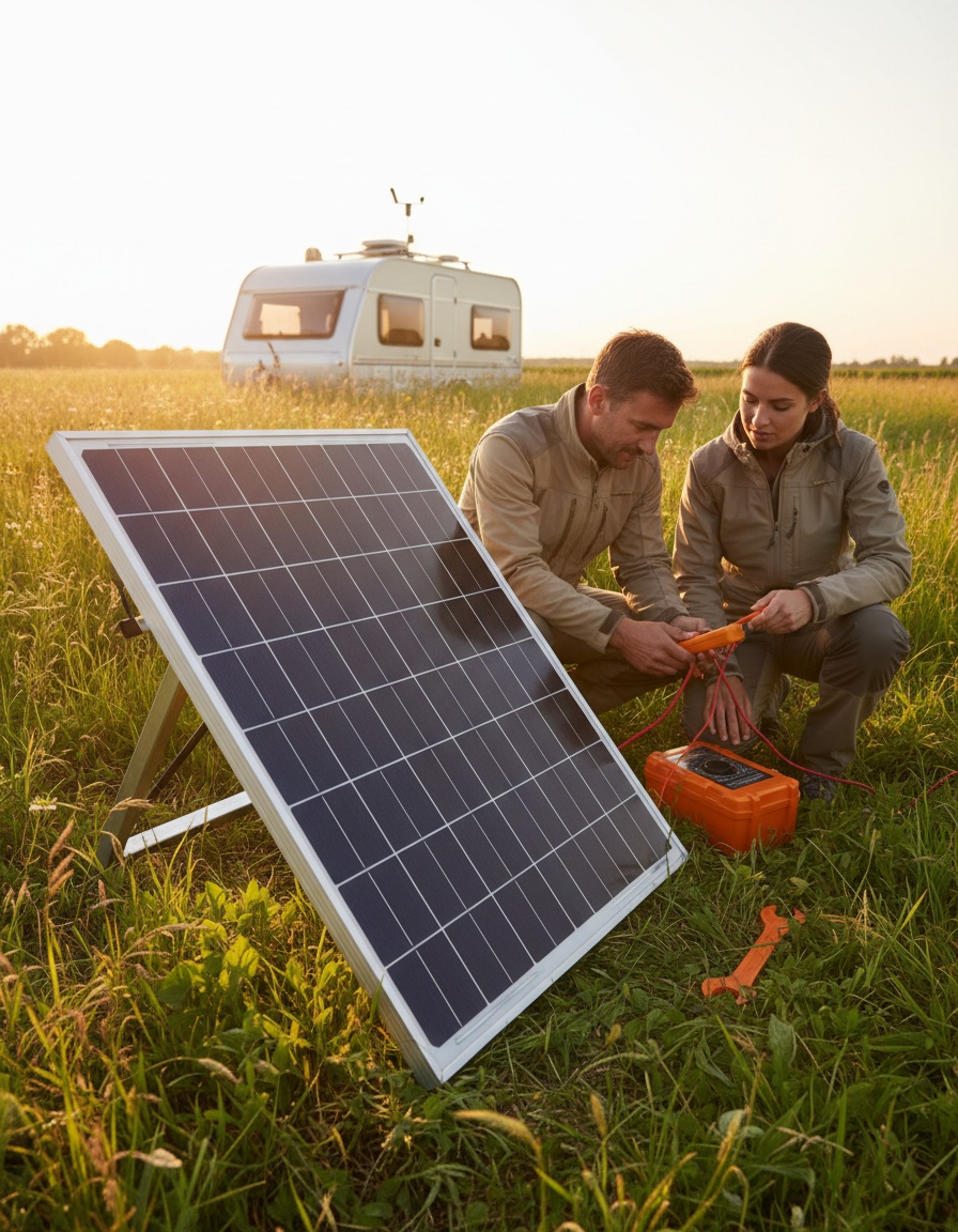 Innovador panel solar monocristalino de 50W para aplicaciones de baja potencia