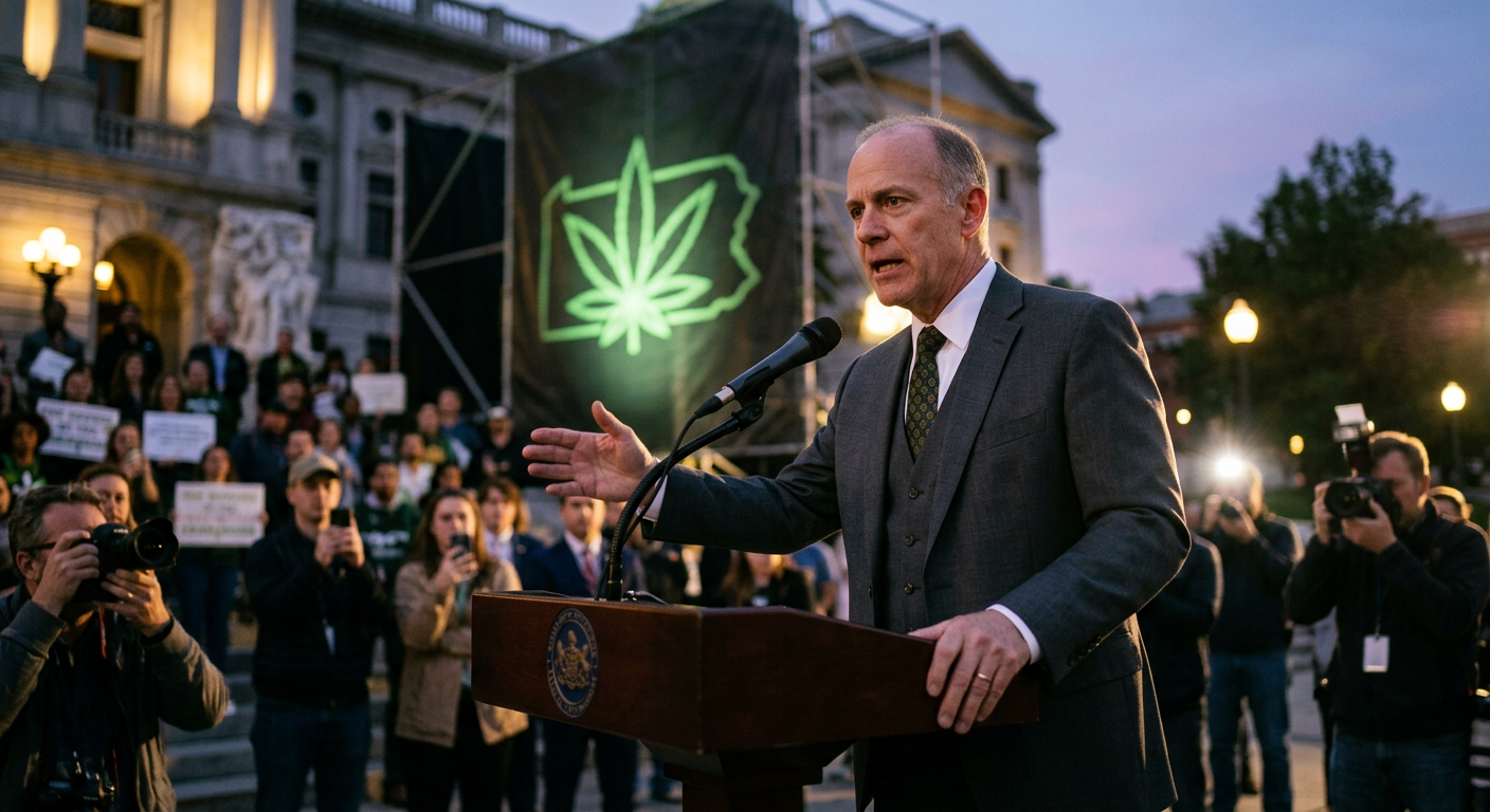 Pennsylvania governor steps up cannabis legalization push (Newsletter: April 8, 2026)