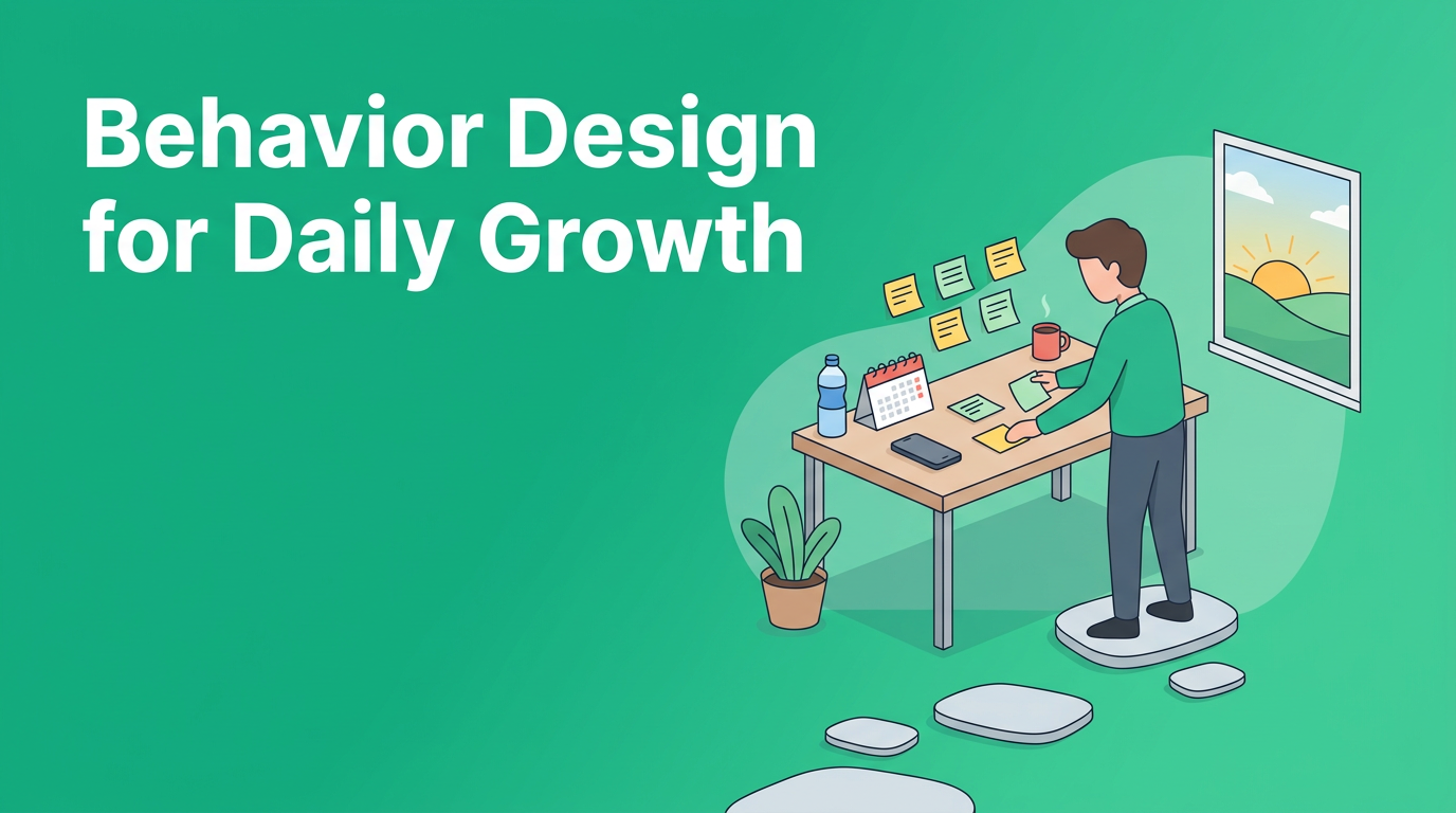 Behavior Design - Easier Daily Growth | Haply - Haply - Haply
