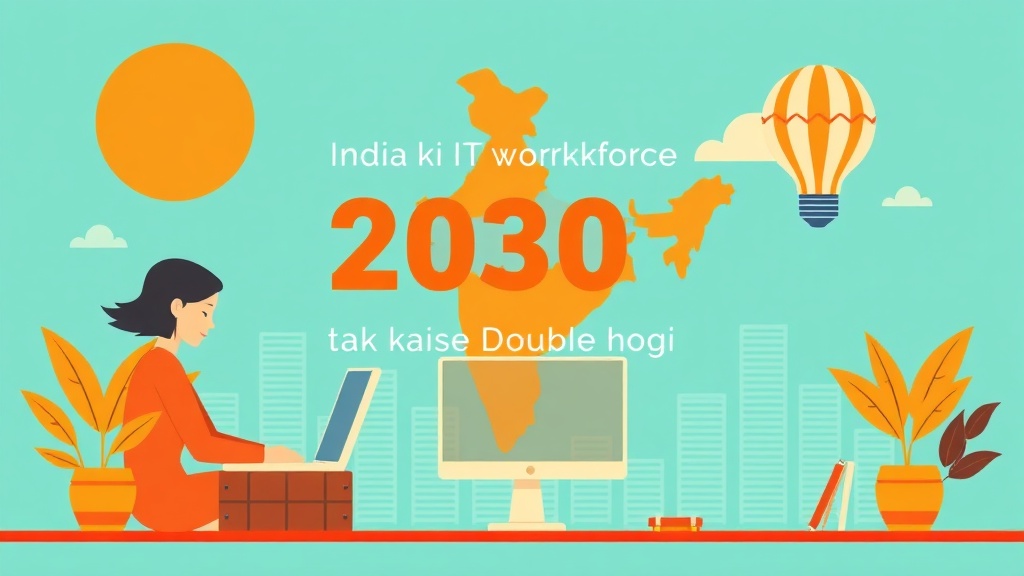 India ki IT workforce 2030 tak kaise double hogi?