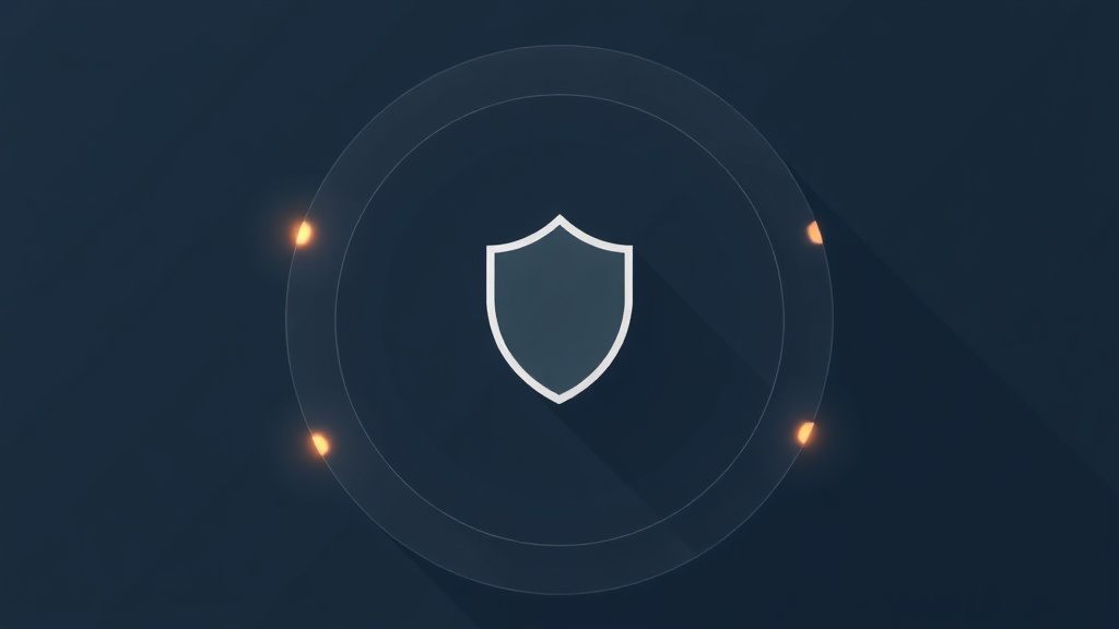 ChatGPTの経理業務利用における安全なデータ保護とセキュリティ対策を表現した盾のアイコン