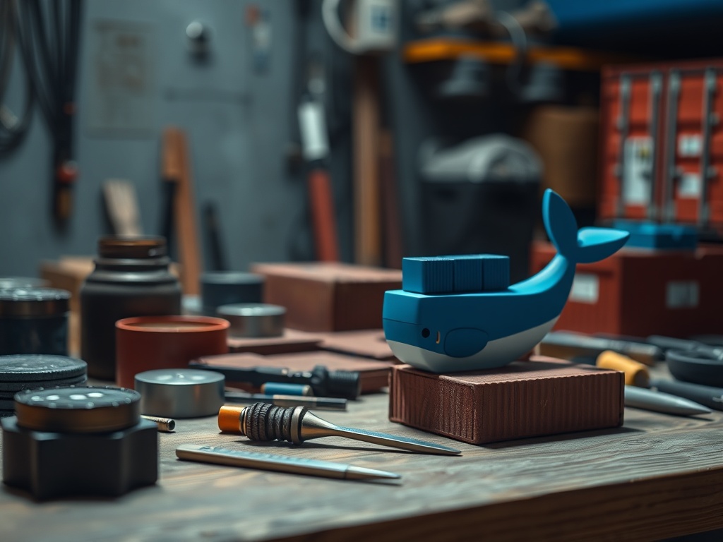 Illustration of Docker containerization for self-hosting, highlighting benefits of containerized applications and deployment