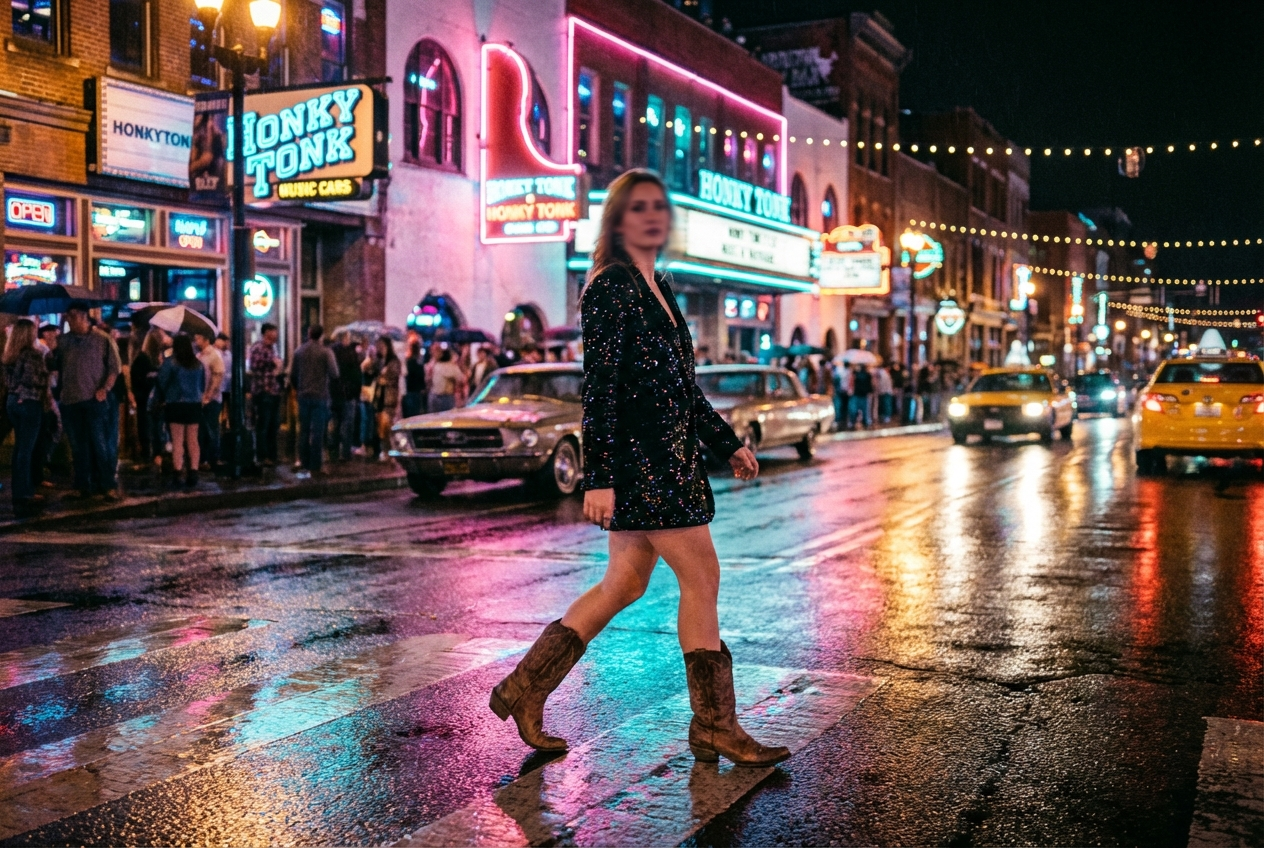 Modern Nashville country pop template