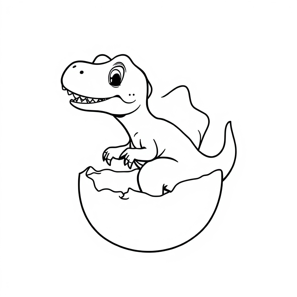 dinosaur coloring page 5